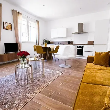 Appartement T2 Moderne Lumineux Gare&croisette à Pied *
